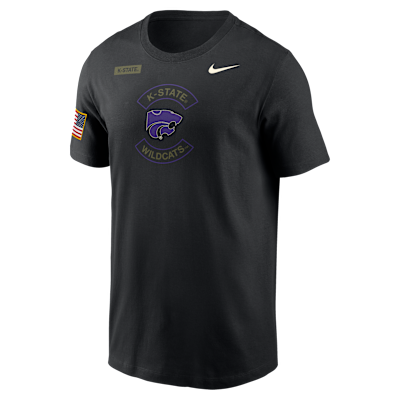 Kansas State Wildcats Team Issue Men's Nike Dri-FIT T-Shirt. Nike.com